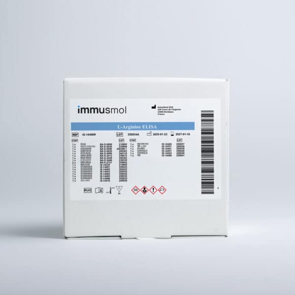 Arginine ELISA kit – High Sensitivity – Plasma, Serum, Supernatant - IS-I-0400R
