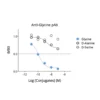Affinity & specificity of anti-Glycine antibody
