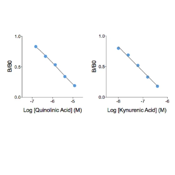 KYNA / QA ELISA standard curves