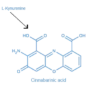 Cinnabarinic acid