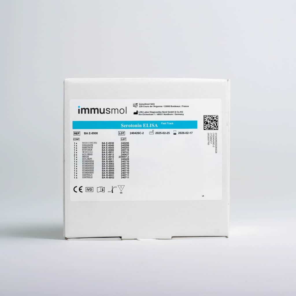 serotonin ELISA kit fast urine serum samples ivd research BA-E-8900