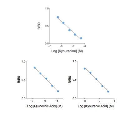 KYN / KYNA / QA ELISA pack - Standard curves