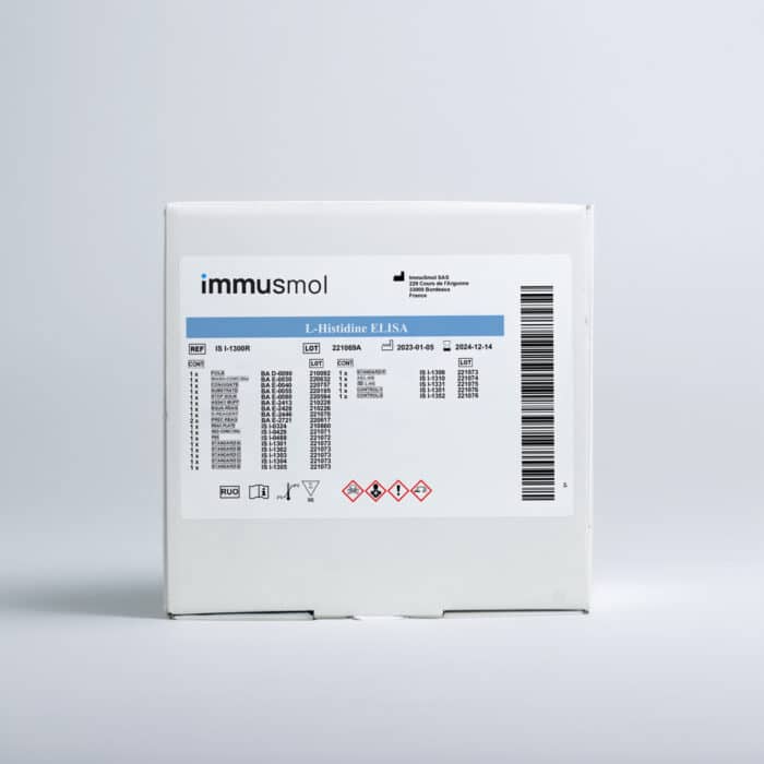 L-Histidine ELISA kit – High Sensitivity – Plasma samples IS-I-1300R