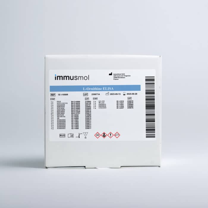 Ornithine ELISA kit – High Sensitivity – Plasma samples - IS-I-1000R