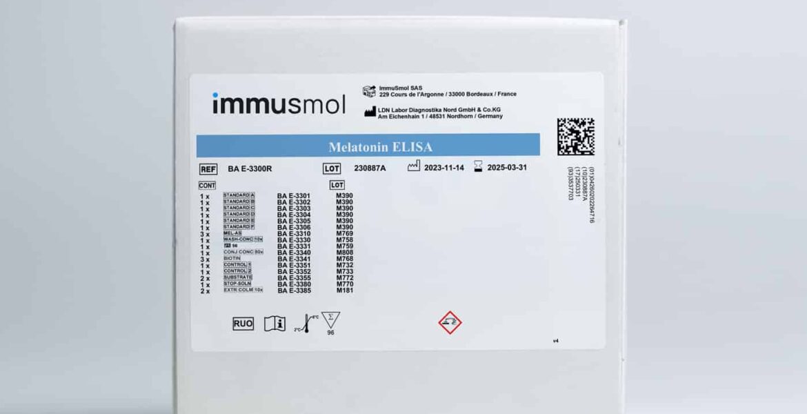 Melatonin ELISA kit Sensitive Serum Plasma BA-E-3300R