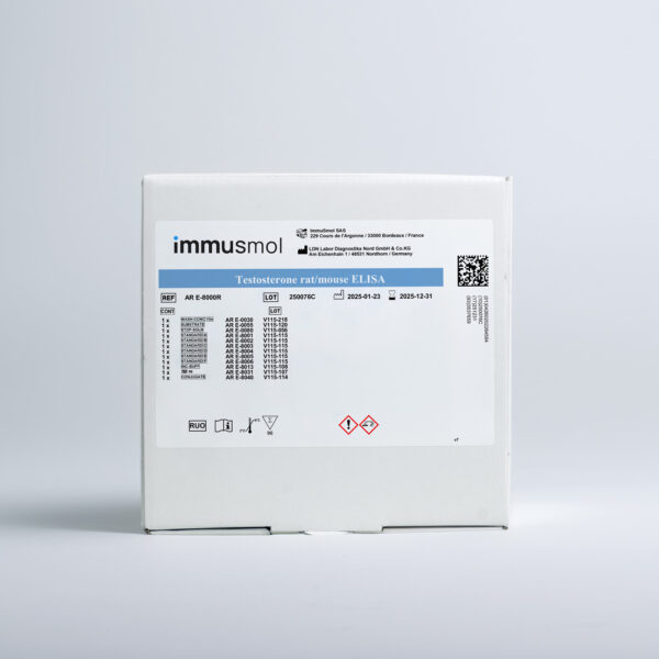Rat & mouse Testosterone ELISA kit for serum & plasma AR-E-8000R
